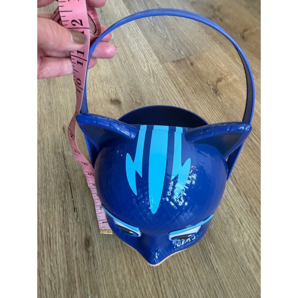PJ Masks Catboy Superhero Halloween Treat Bucket Kids Blue Plastic Accessory